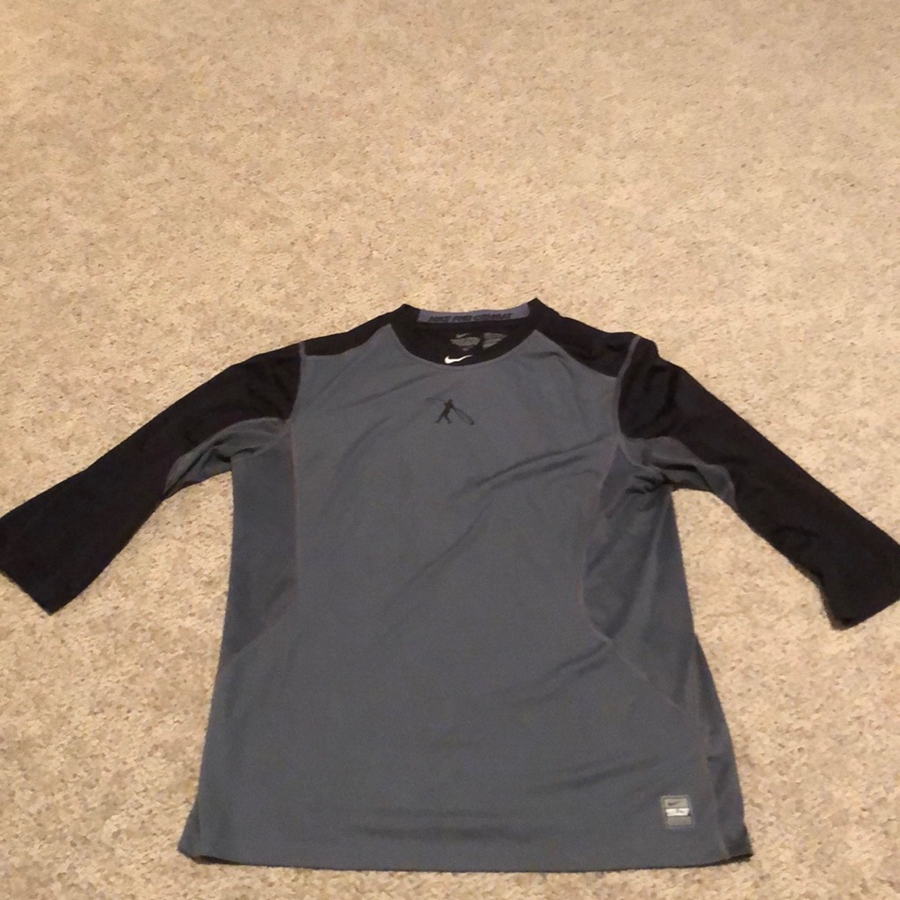 Nike Pro Combat 3/4 sleeve.